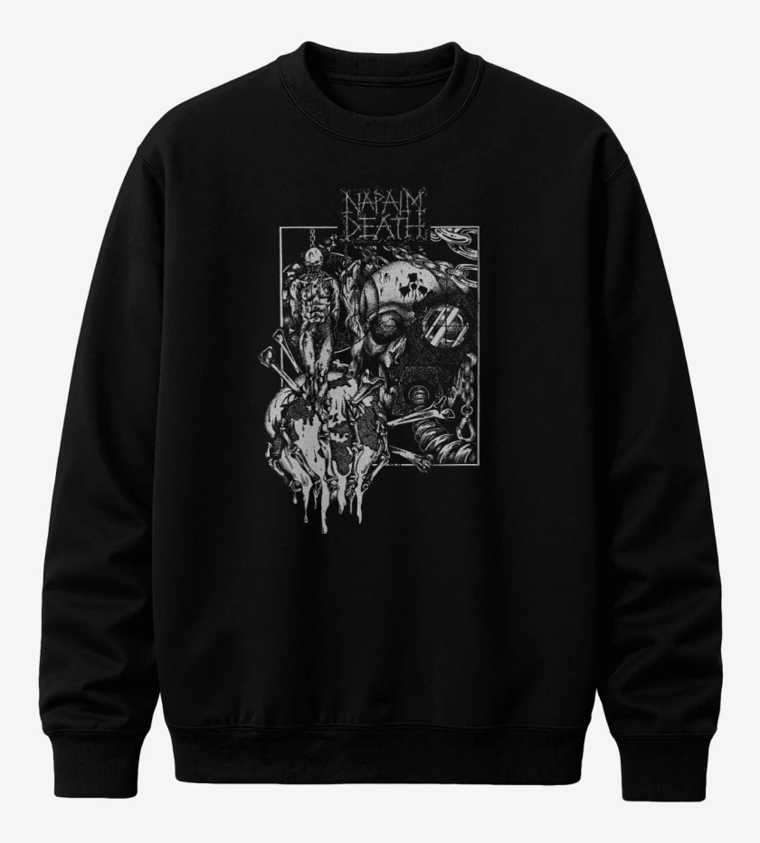 Poleron polo Napalm Death Corruption