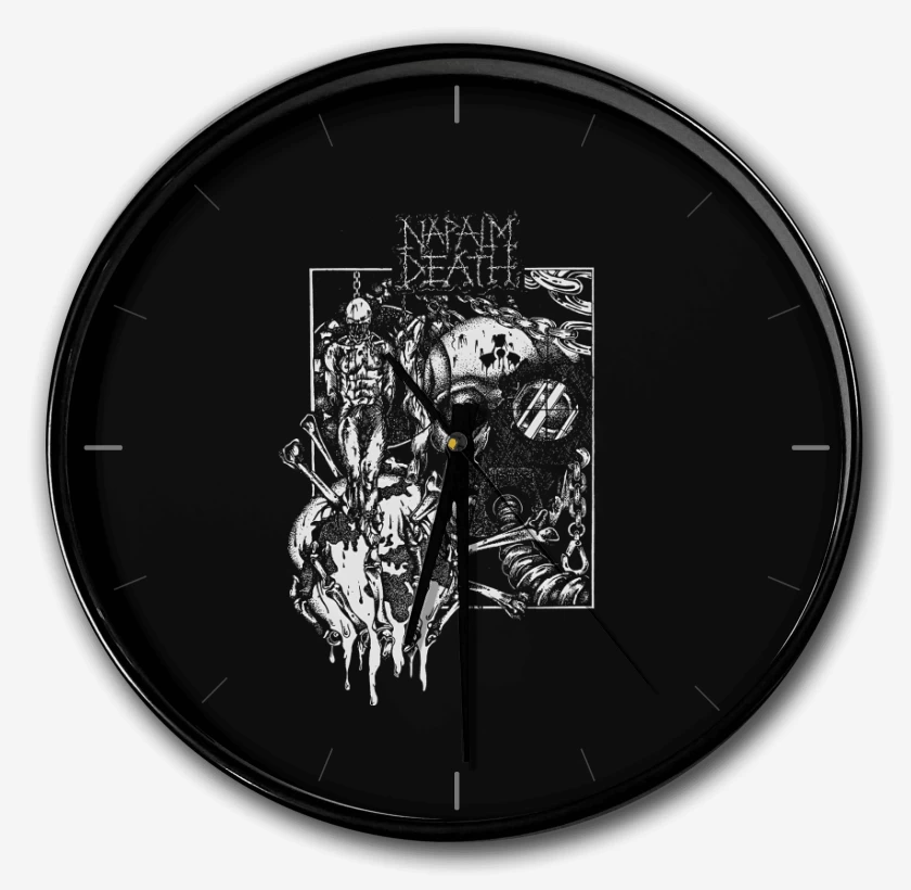 Reloj Negro de Napalm Death Corruption