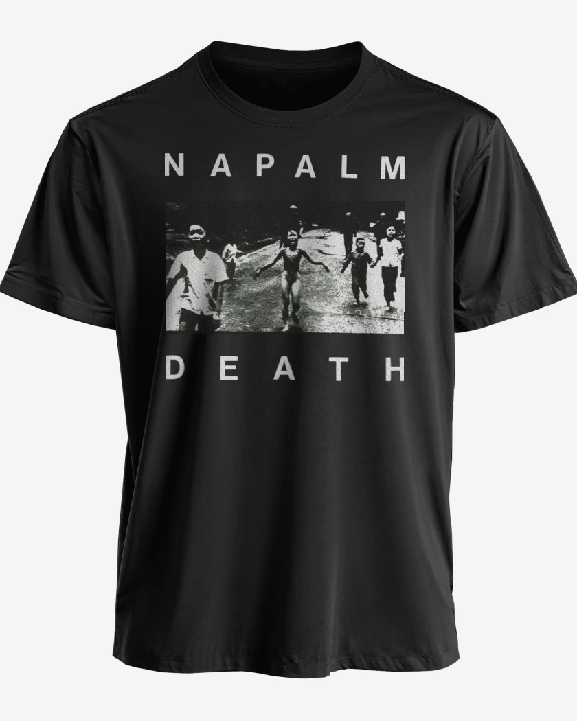 Polera premium Negro de Napalm Death The Curse