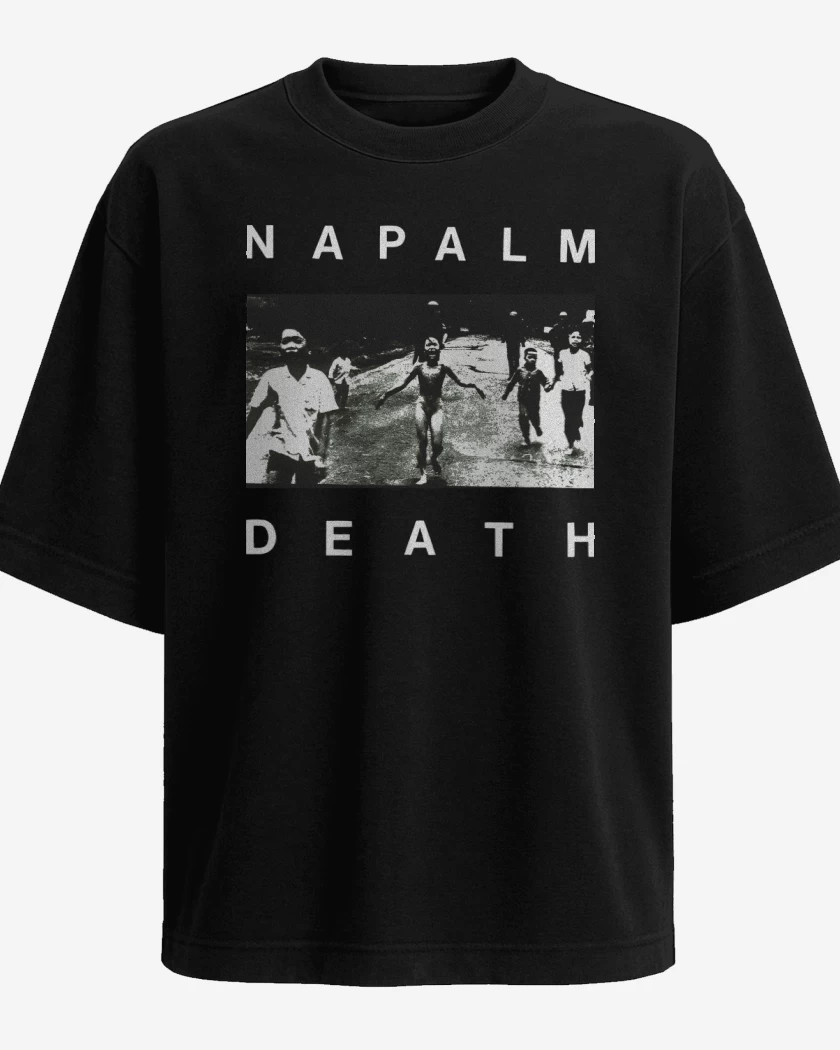 Polera Oversize Napalm Death The Curse