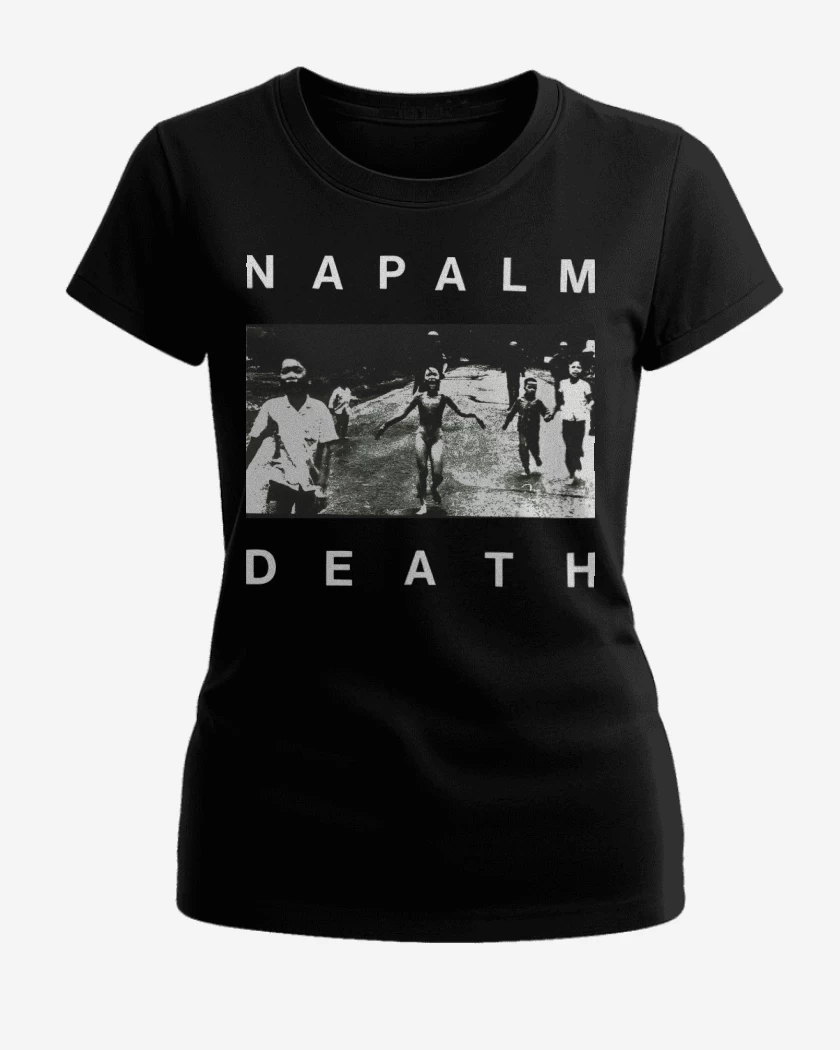 Polera de Mujer Negro de Napalm Death The Curse