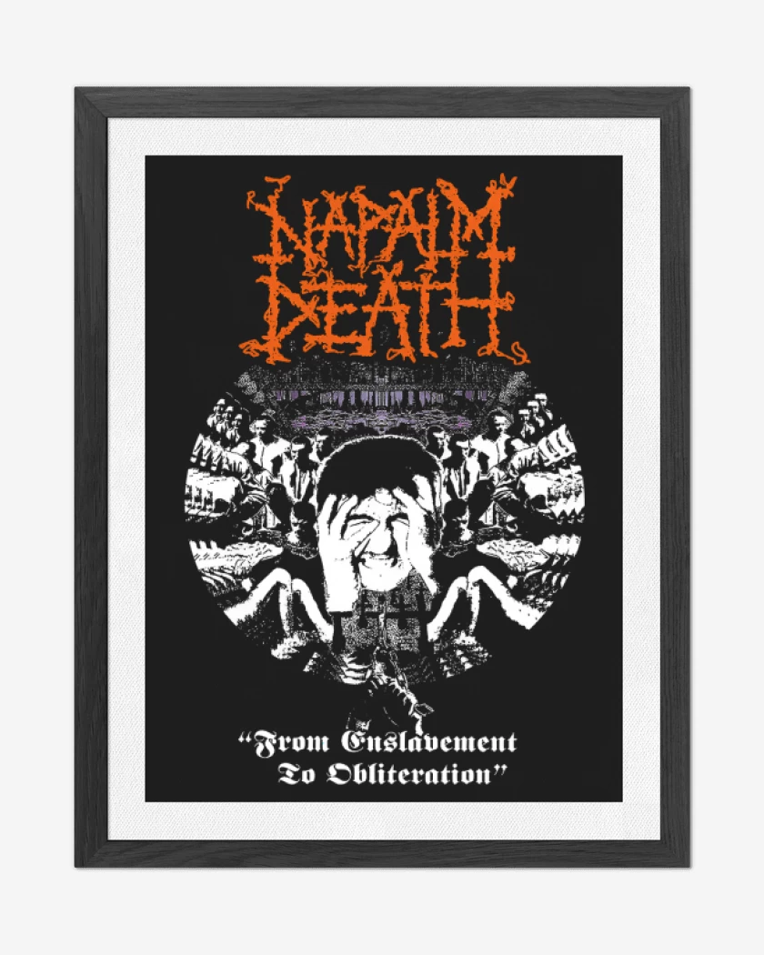 Cuadro decorativo Napalm Death From Enslavement
