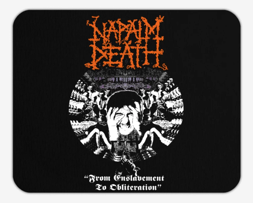 Mousepad Napalm Death From Enslavement