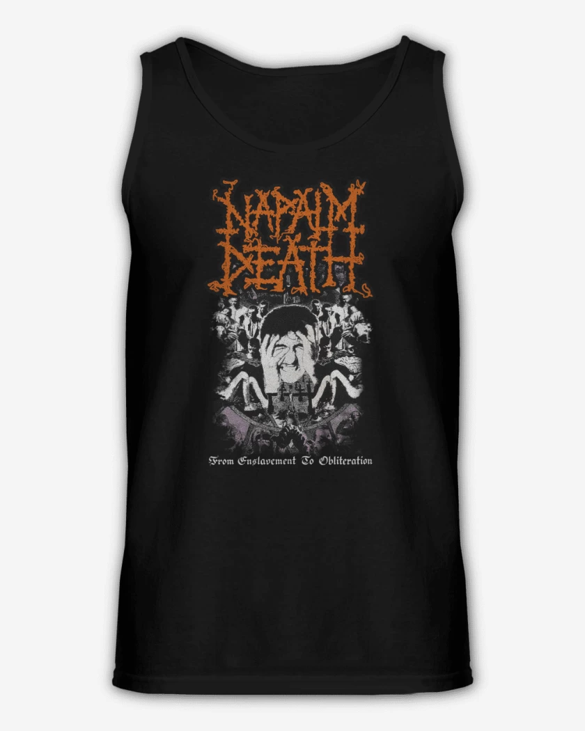 Sudadera Napalm Death From Enslavement to Obliteration