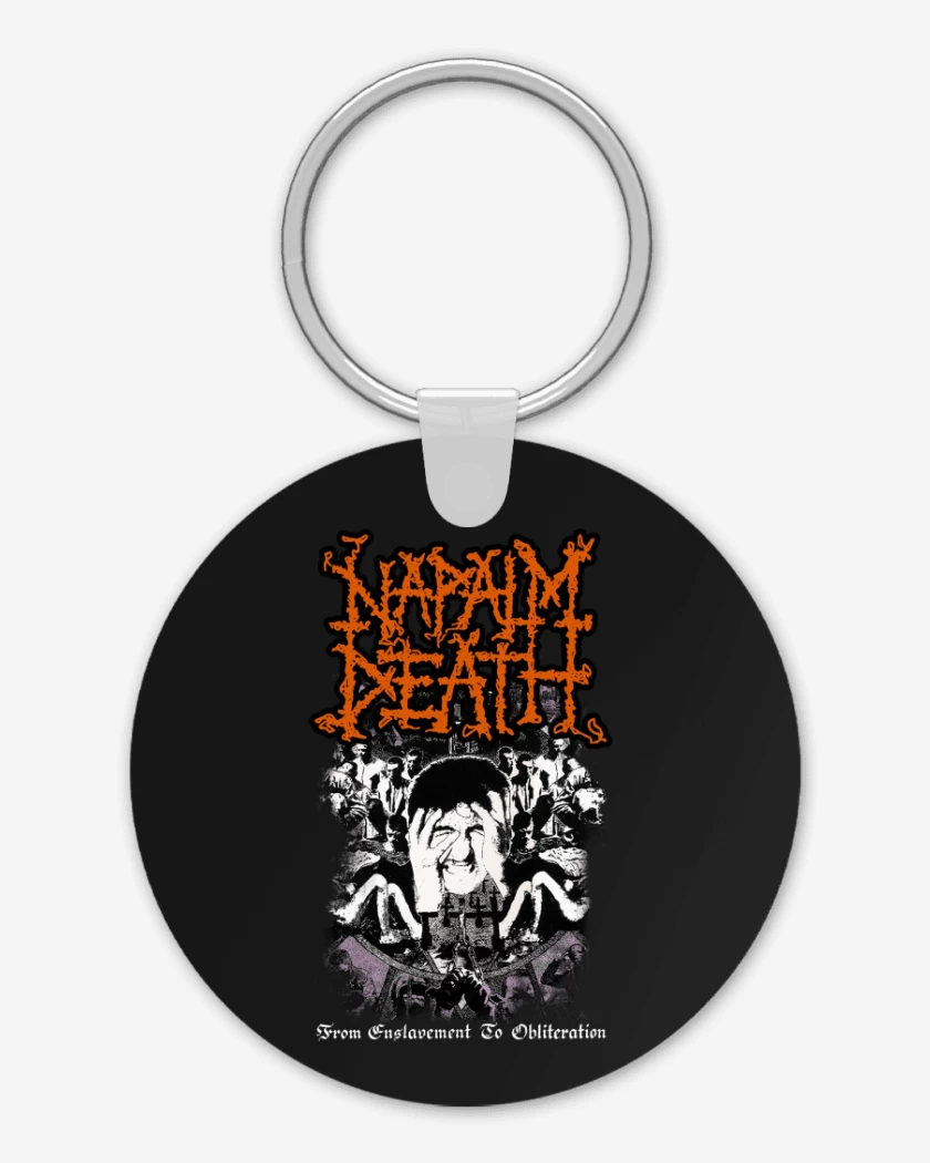 Llavero Napalm Death From Enslavement to Obliteration