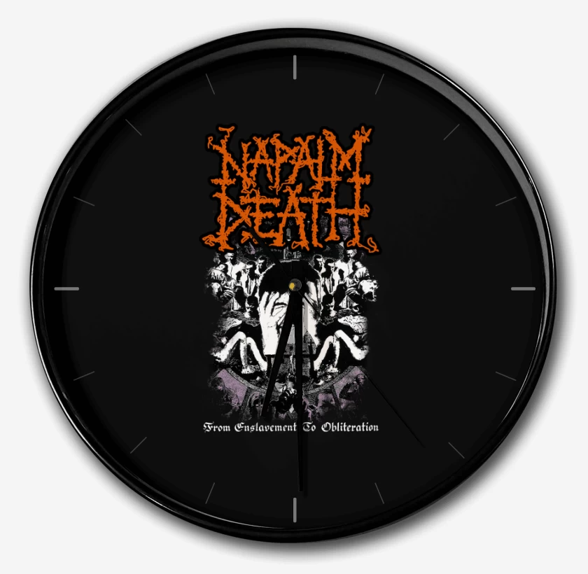 Reloj Napalm Death From Enslavement to Obliteration