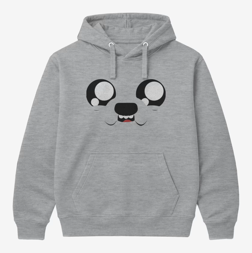 Polerón Canguro Gris Melange de Jake