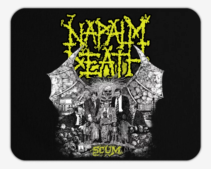 Mousepad Napalm Death Scum