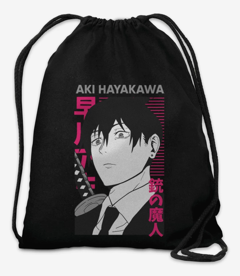 Mochila Negro de Aki Hayakawa 2