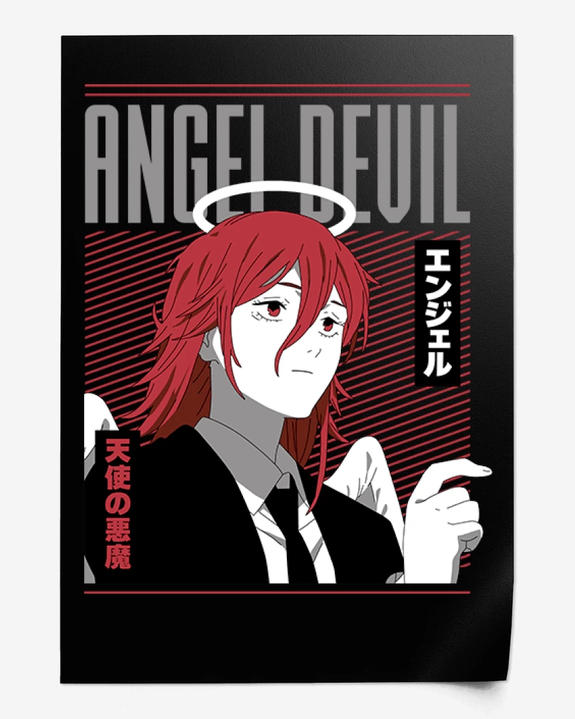 Print Angel malo
