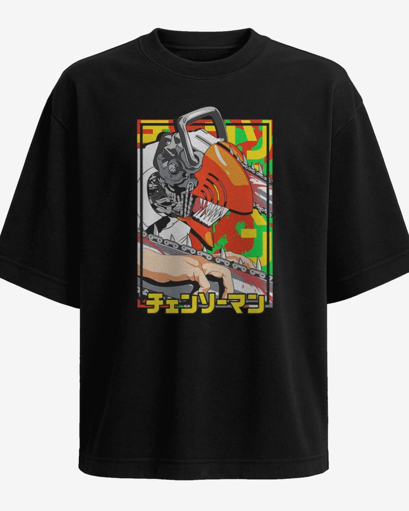 Polera Oversize Chain man