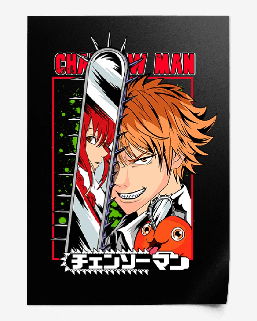 Print Chain Saw Denji