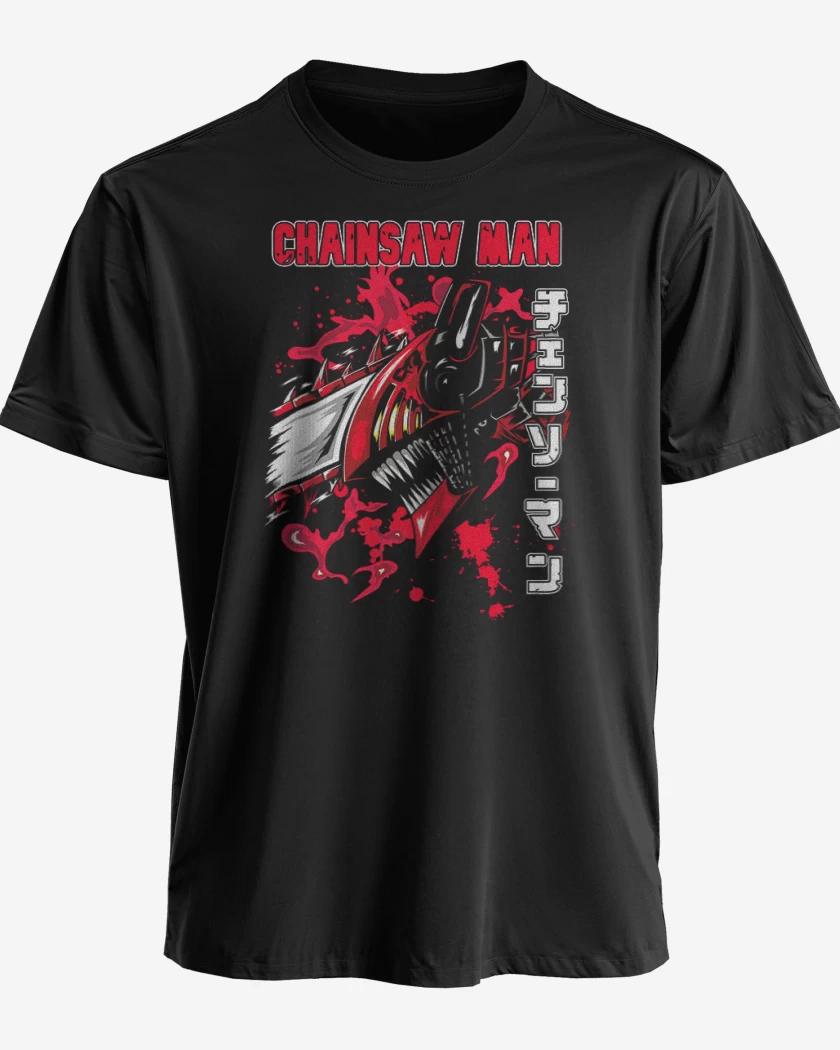 Polera Chain Saw man blood