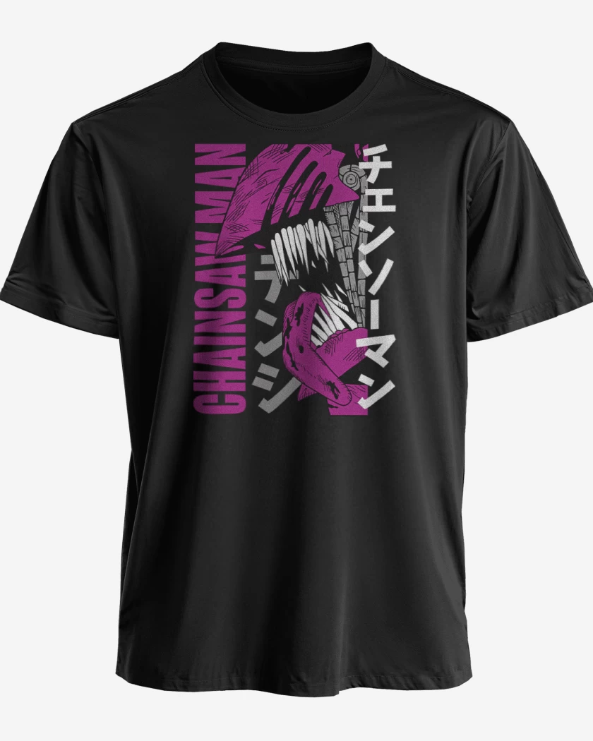 Polera premium Negro de Chainsaw