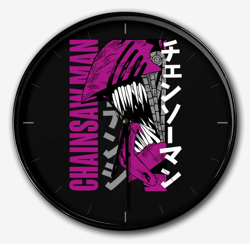 Reloj Negro de Chainsaw