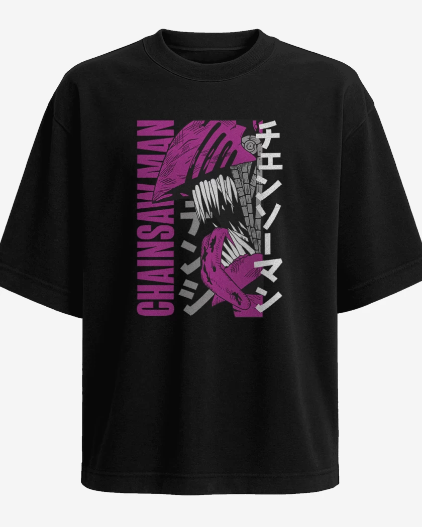 Polera Oversize Chainsaw