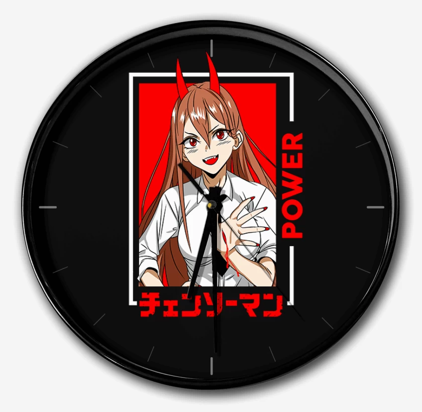 Reloj Negro de Chainsawman Power