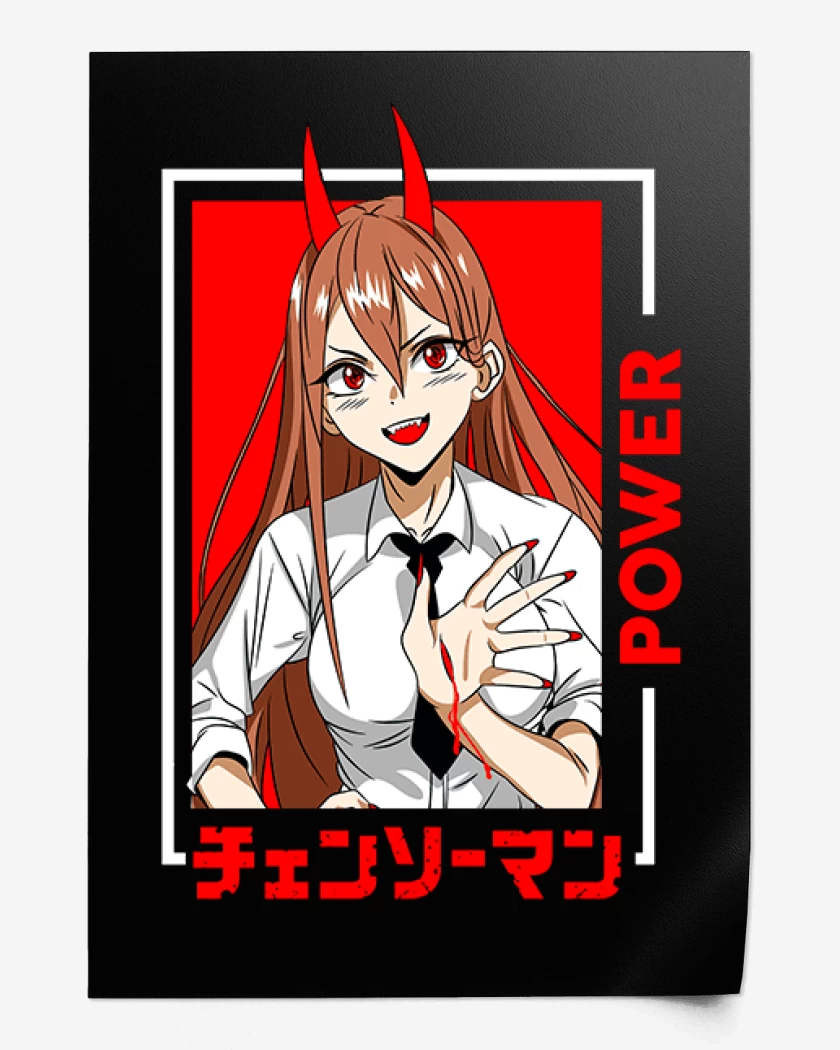 Print Chainsawman Power