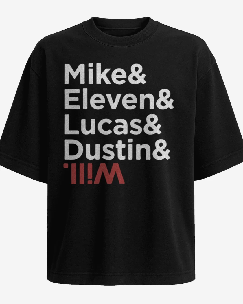 Polera Oversize Negro de Mi