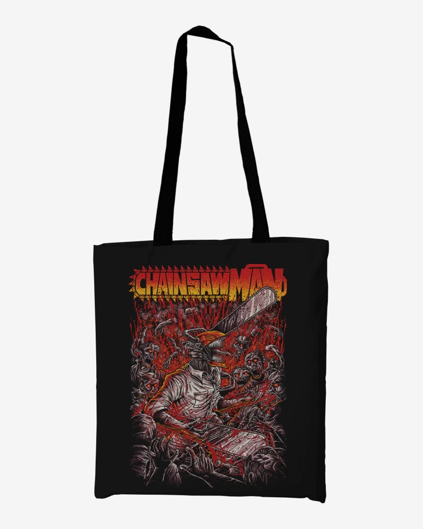 Totebag Negro de Chainsawman