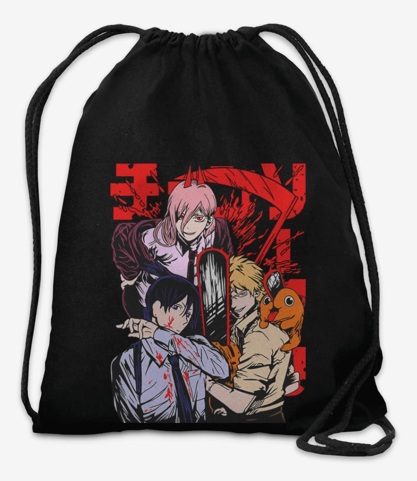 Mochila Negro de Denji and more