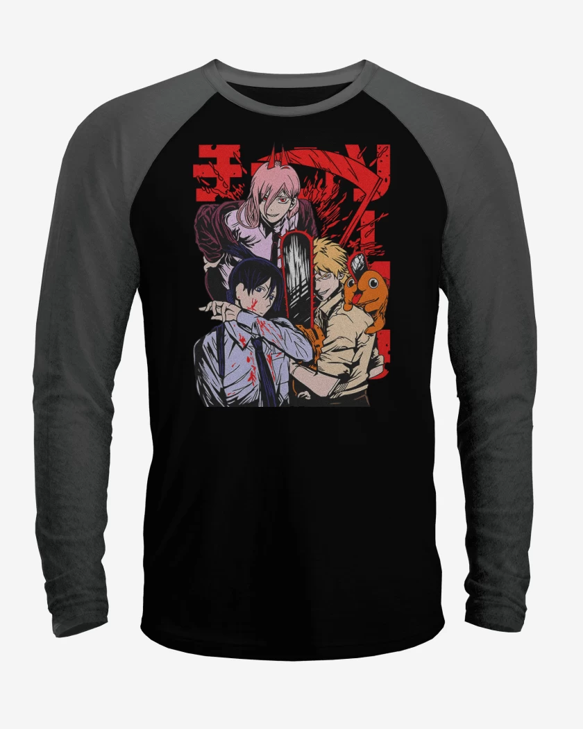 Polera Raglan Denji and more