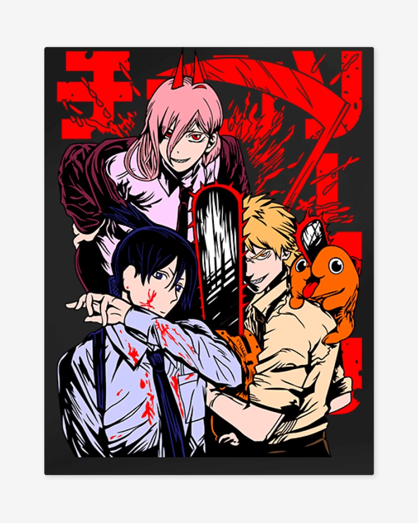 Print metalico Denji and more