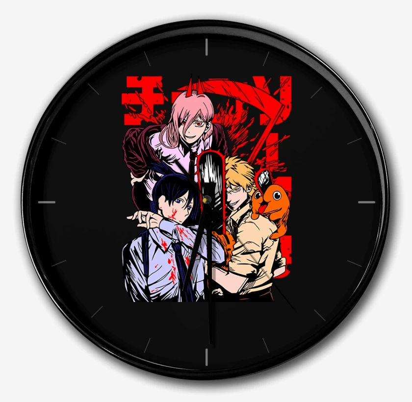 Reloj Negro de Denji and more