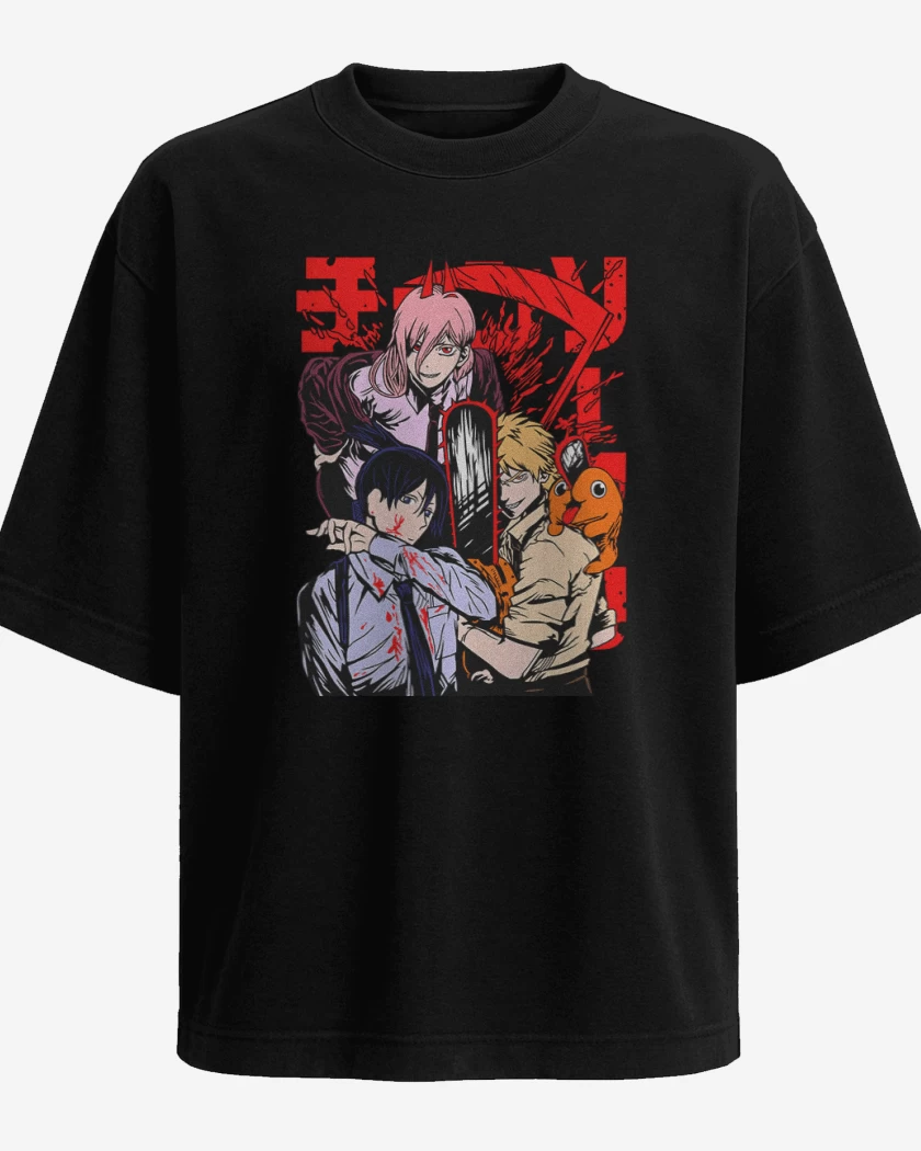 Polera Oversize Denji and more