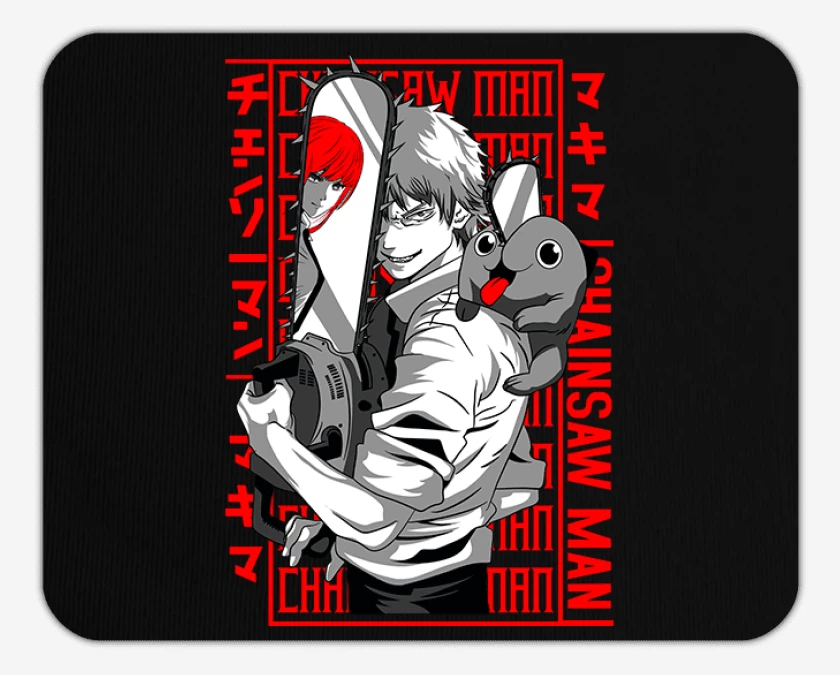 Mousepad Denji and pochita