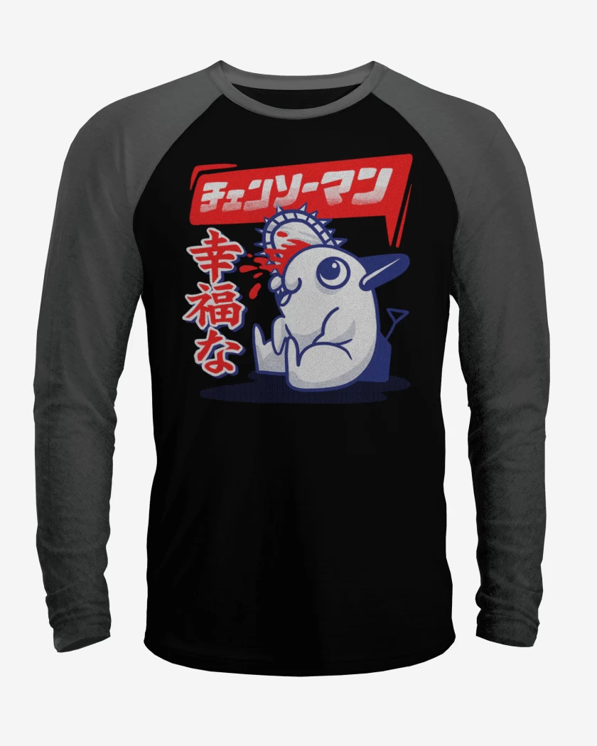 Polera Raglan Happy pochita