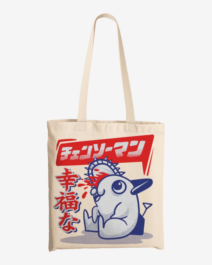 Totebag Happy pochita