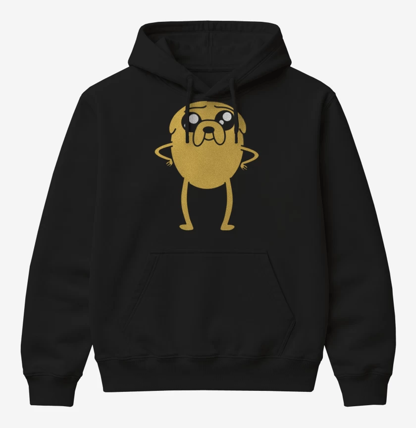 Poleron Canguro básico Negro de Jake 2