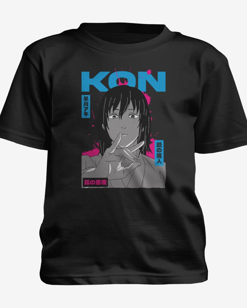 Polera de niño Negro de Kon