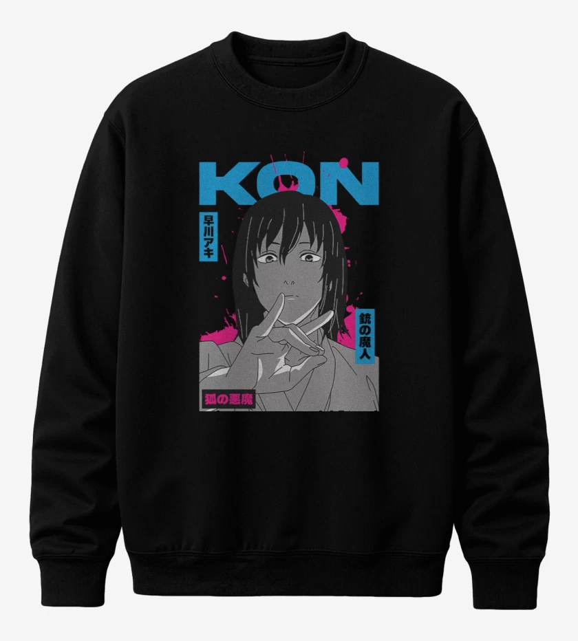 Poleron polo Negro de Kon