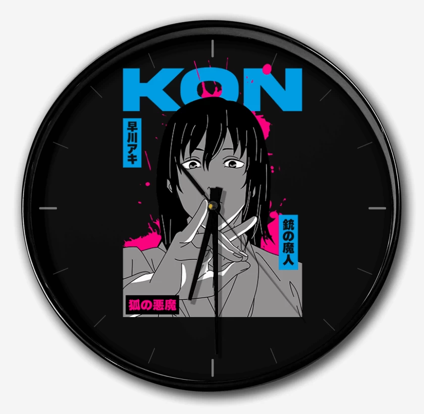 Reloj Negro de Kon