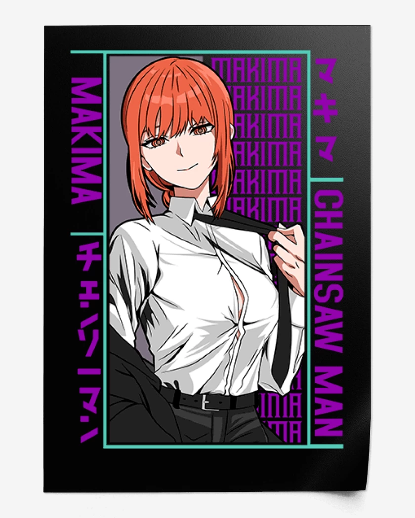 Print Makima Chainsawman