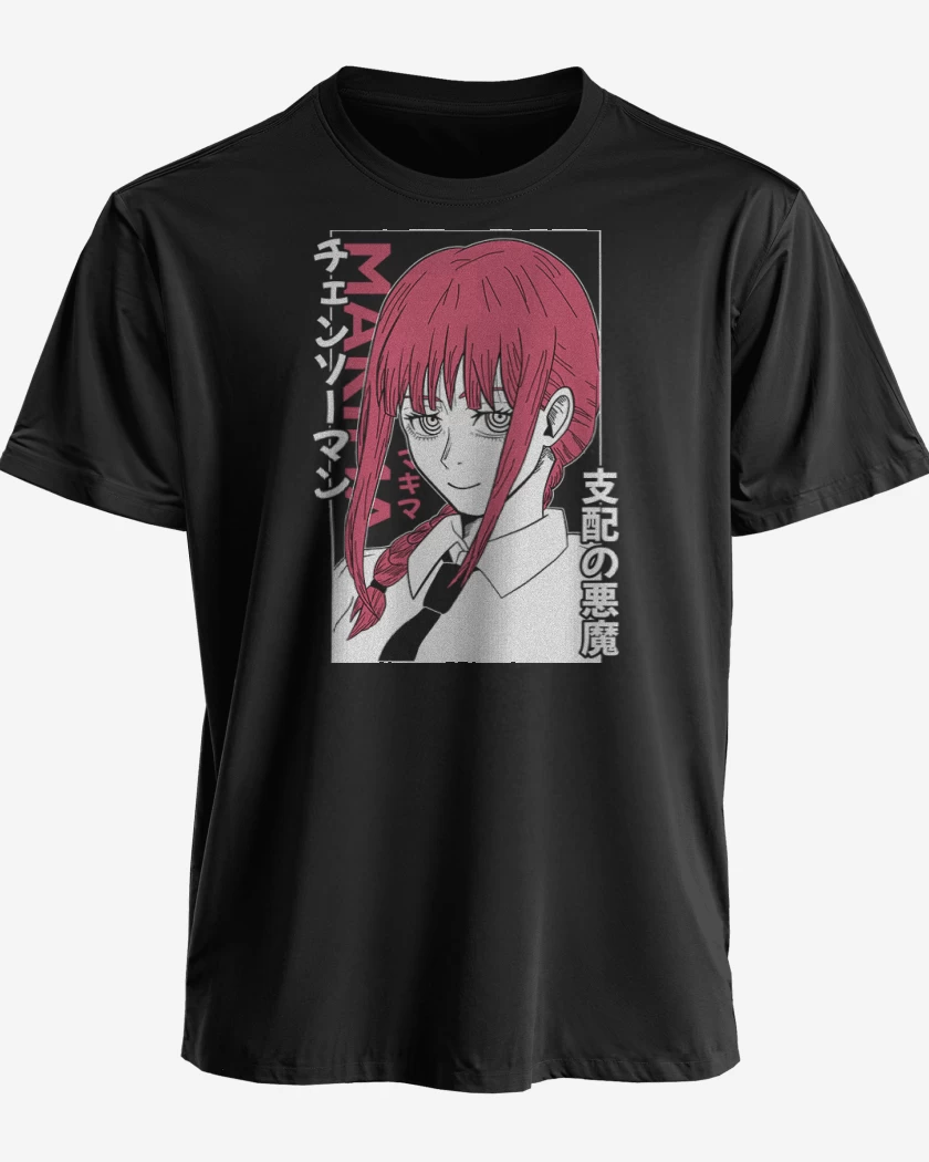 Polera premium Negro de Makima n°2