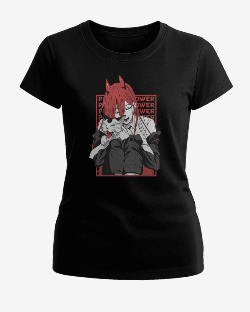 Polera de Mujer Power cat