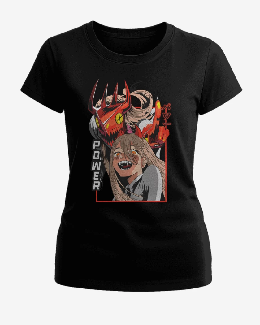 Polera de Mujer Negro de Power Final