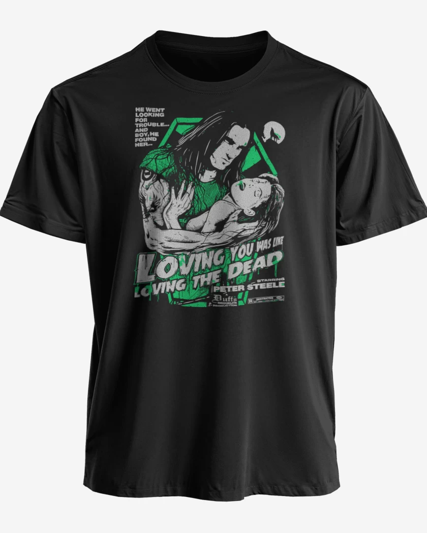 Polera premium Negro de TON - Loving the Dead