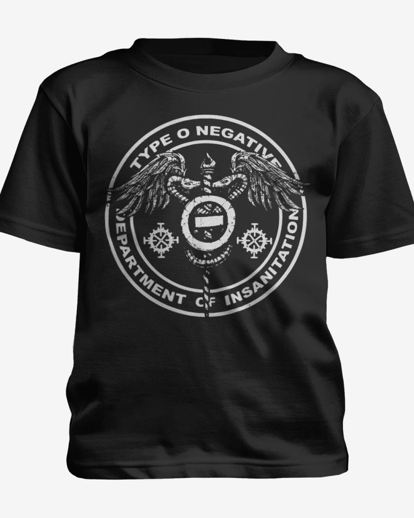 Polera de niño Negro de TON - Department of Insanitation