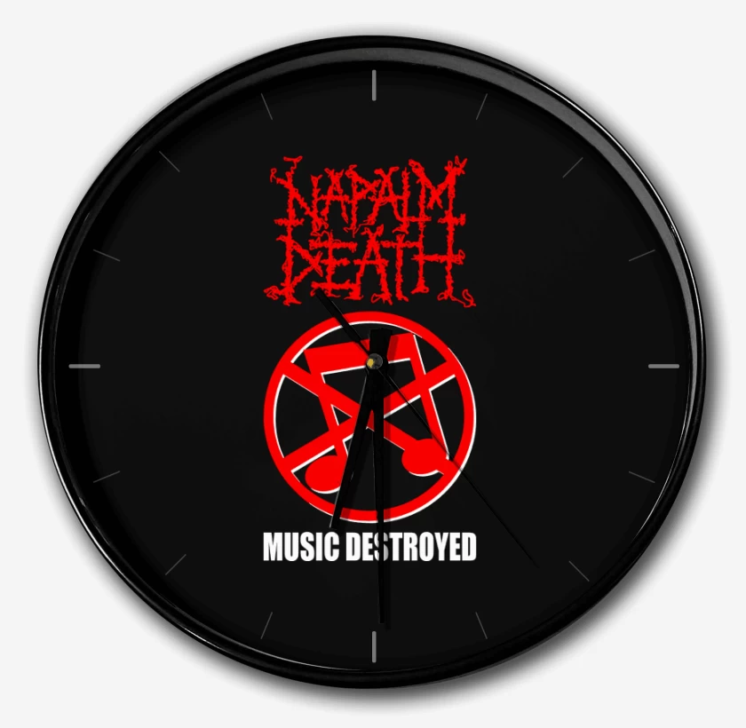 Reloj Napalm Death Music Destroyed