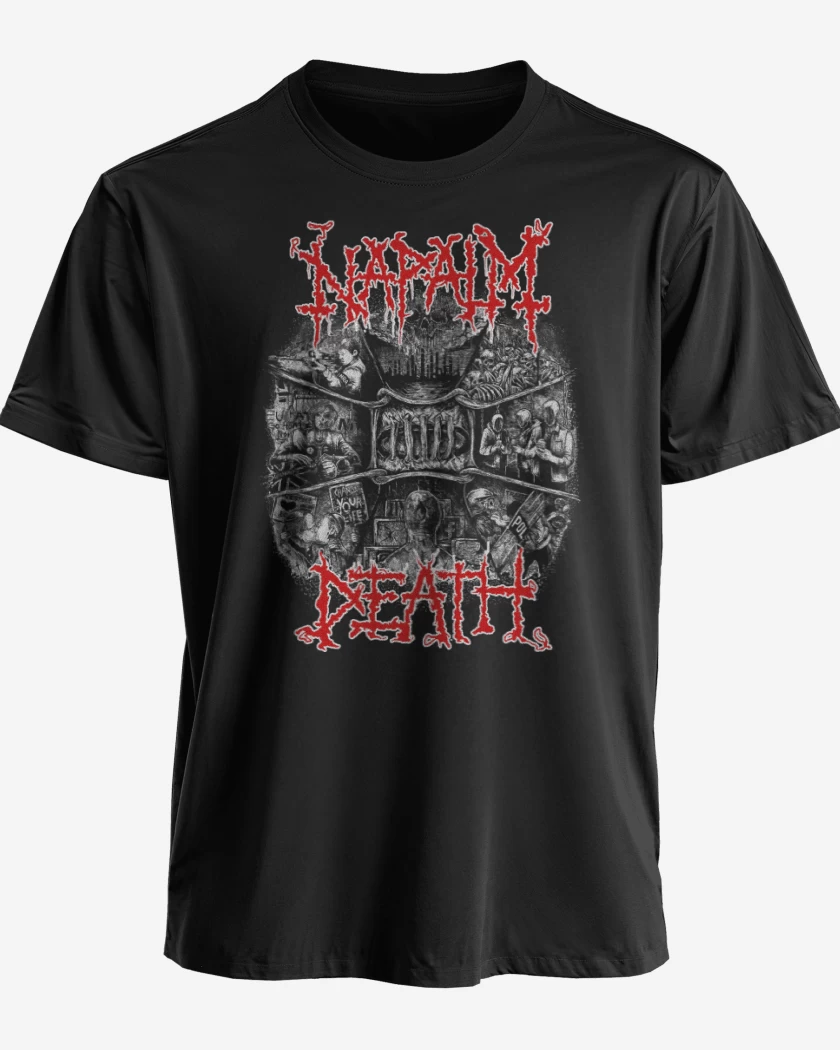 Polera Napalm Death Change Your Life