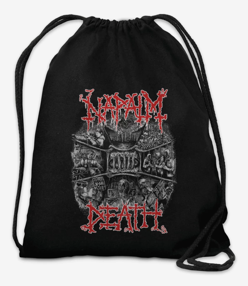Mochila Napalm Death Change Your Life