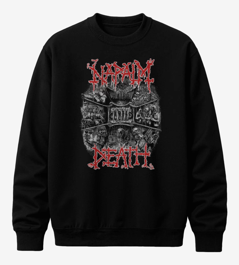 Poleron polo Napalm Death Change Your Life