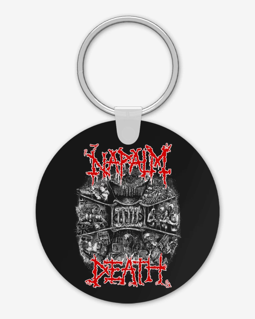 Llavero Napalm Death Change Your Life