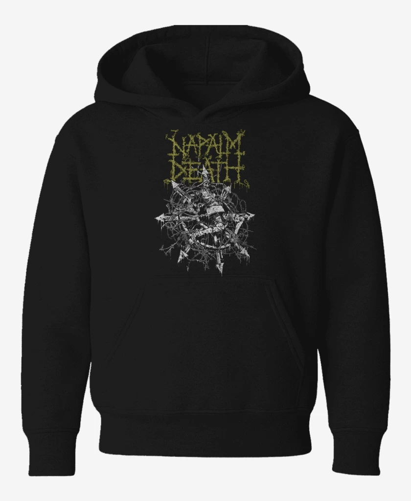 Poleron de niño Napalm Death Chaos 
