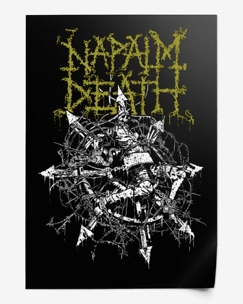 Print Napalm Death Chaos 