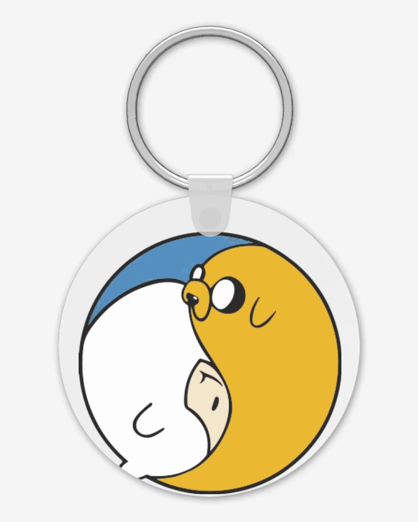 Llavero Ying Yang hora de aventura
